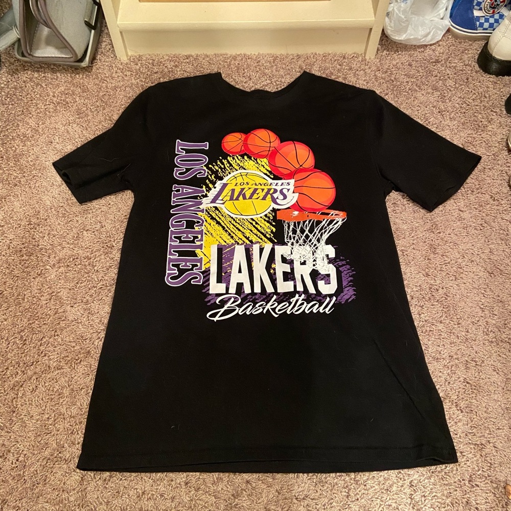 lakers t shirt oversized